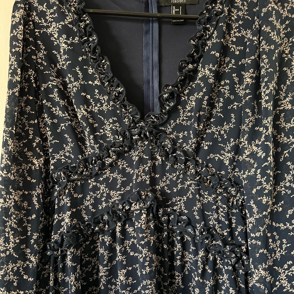 Fun spring floral dress